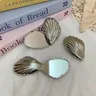 Miroir de maquillage de formes rondes carrées pour fille – vue 1