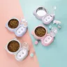 Ensemble de bols doubles pour chat – vue 3