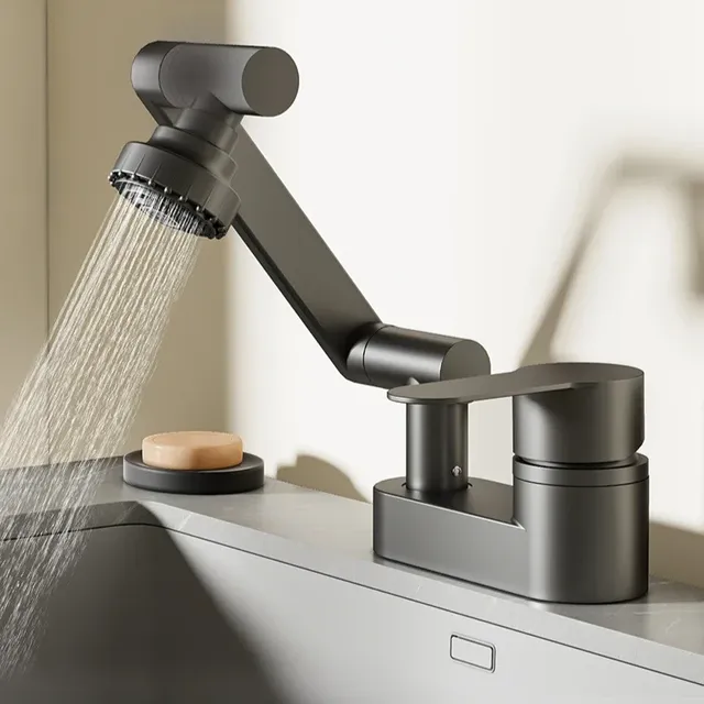 Robinet de lavabo de salle de bains domestique – vue 4
