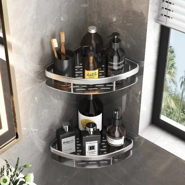 Support de rangement mural pour salle de bain – vue 2