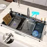 Évier de cuisine en acier inoxydable – vue 3