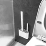 Brosse de nettoyage de brosse de toilette en Silicone – vue 6