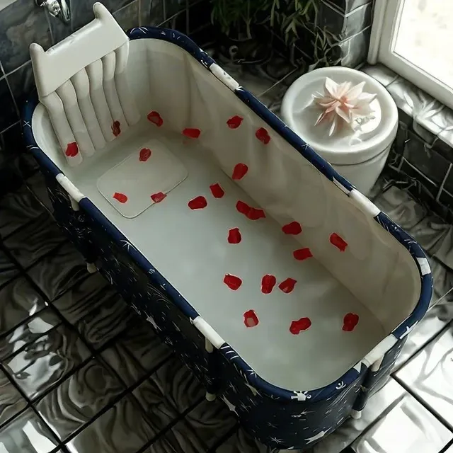 Baignoire autoportante portable adulte rectangulaire… – vue 2
