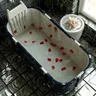 Baignoire autoportante portable adulte rectangulaire… – vue 2