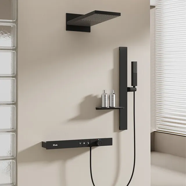 Système de douche thermostatique de plafond de luxe – vue 2