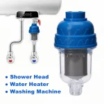 Filtre d&rsquo;entrée d&rsquo;eau Transparent de 1/2 pouces, filtre d&rsquo;irrigation de jardin, filtre de robinet, chauffe-eau domestique, filtre de Machine à laver