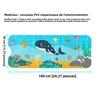 1pc tapis de baignoire monde sous-marin – vue 2