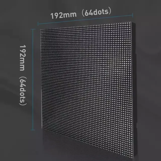 Panneau LED d'intérieur P3 SMD RGB – vue 3
