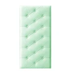 Décoration de chambre à coucher pour têtes de lit, coussin doux, autocollant mural en mousse auto-adhésive, panneaux muraux, peler et coller