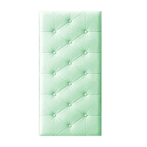 Décoration de chambre à coucher pour têtes de lit, coussin doux, autocollant mural en mousse auto-adhésive, panneaux muraux, peler et coller Décoration de chambre à coucher pour têtes de lit, coussin doux, autocollant mural en mousse auto-adhésive, panneaux muraux, peler et coller