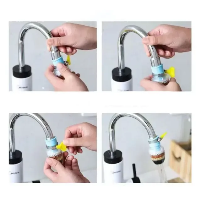Robinet filtre à eau ménage rétractable rotatif… – vue 6