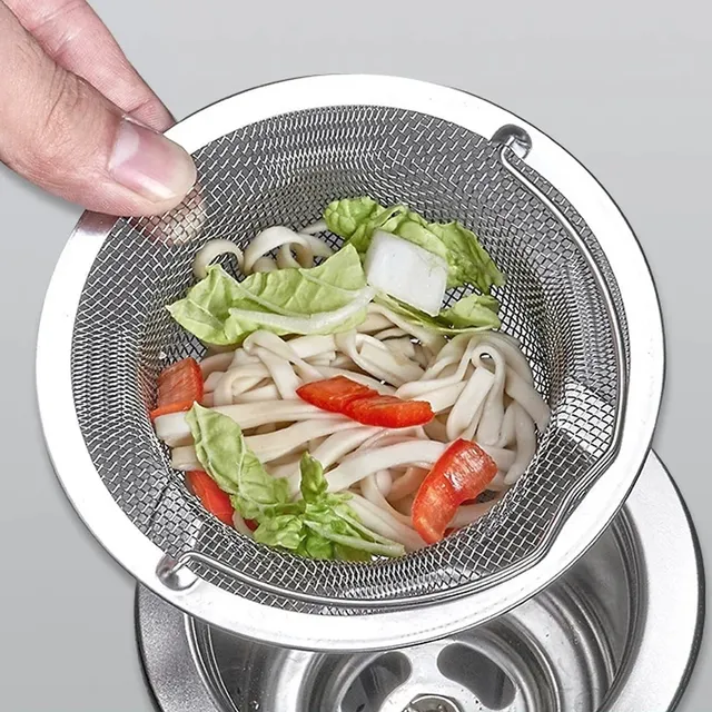 Passoire d'évier de cuisine en acier inoxydable – vue 5