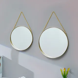 Miroir décoratif nordique en fer forgé