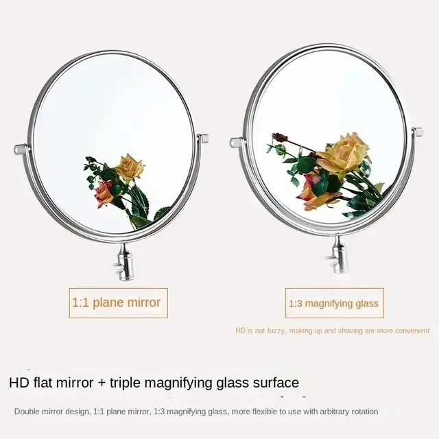 Miroir de maquillage télescopique mural – vue 2