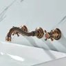 Anqitue robinet de lavabo en laiton à Double poignée 3… – vue 3