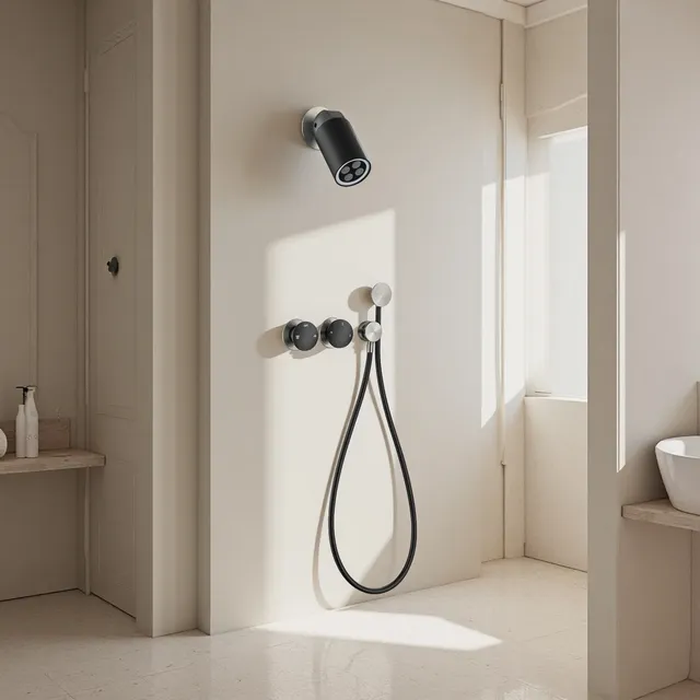 Ensemble de douche à projecteur LED – vue 4