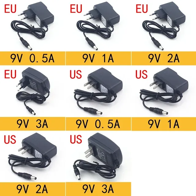 AC 110-240V DC 3V 5V 6V 9V 12V 15V 24V 0 – vue 3