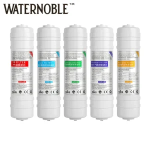 Waternoble-Ensemble de cartouches filtrantes allergiques rapides, filtre supporter ficateur d&rsquo;eau pour la maison et le bureau, port de 3/8 po, 10 po