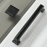 Poignée Bouton Meuble Noir Mat Aluminium Robuste Moderne… – vue 3