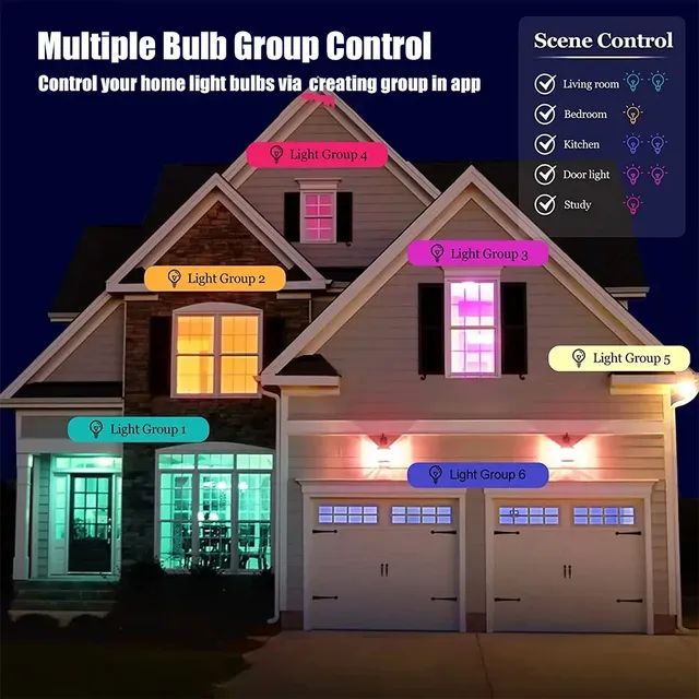 15W 18W E27 Zigbee ampoules intelligentes RGB E27… – vue 6