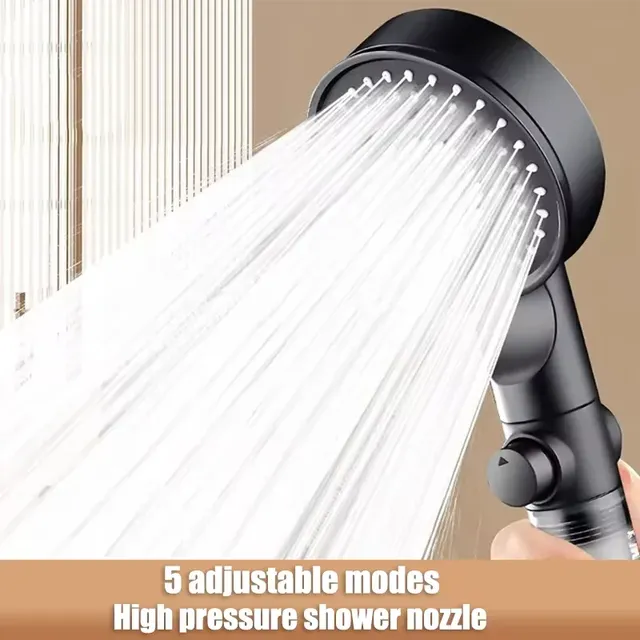 Pommeau de douche haute pression réglable avec filtre – vue 3