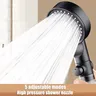 Pommeau de douche haute pression réglable avec filtre – vue 3