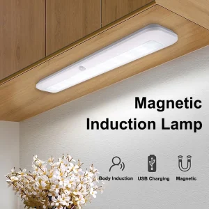 LED veilleuse intelligente capteur de mouvement intelligent lumière d’urgence éclairage automatique 1000mAH Rechargeable armoire lampe de nuit pour chambre LED veilleuse intelligente capteur de mouvement intelligent lumière d’urgence éclairage automatique 1000mAH Rechargeable armoire lampe de nuit pour chambre