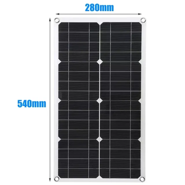 Kit de panneau solaire portable flexible – vue 3
