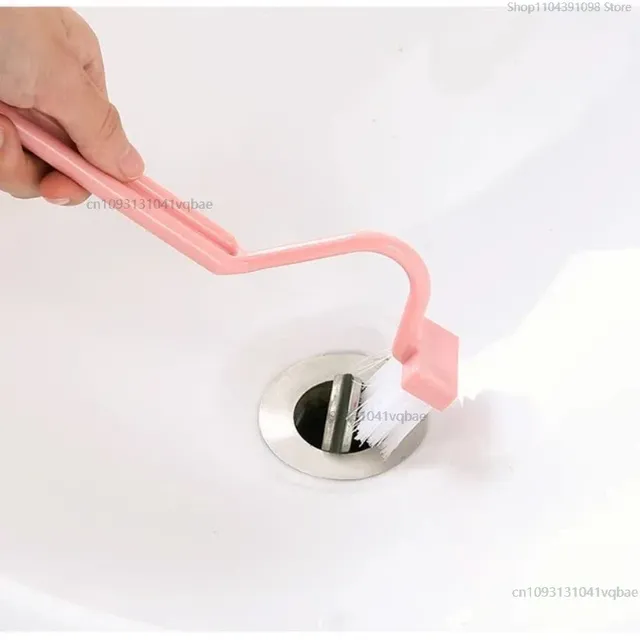 Brosse toilette portable pliable manche longue incurvée… – vue 5