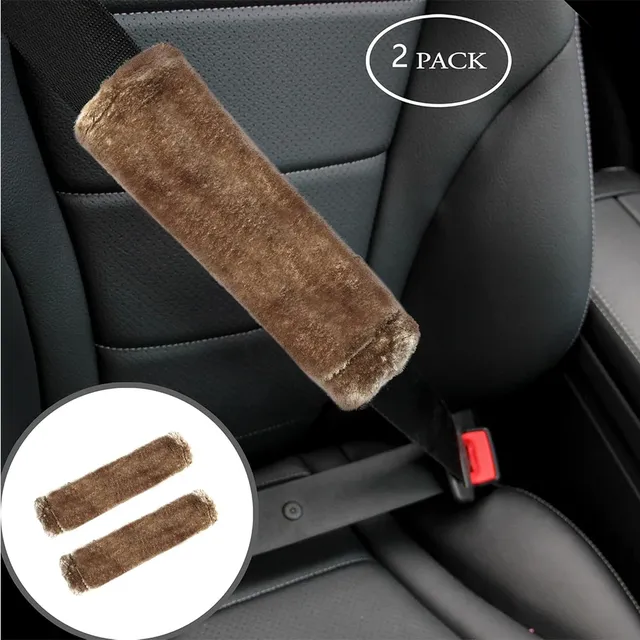 Paquet de 2 coussinets de ceinture de sécurité de… – vue 2