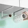 Porte rouleau papier cuisine suspension sous étagère fer… – vue 4