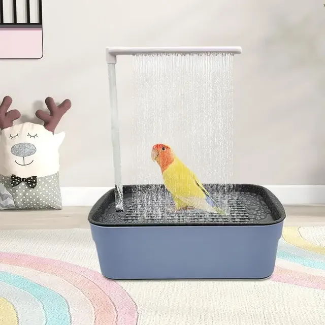 Baignoire automatique perroquet douche USB bleu ABS… – vue 2