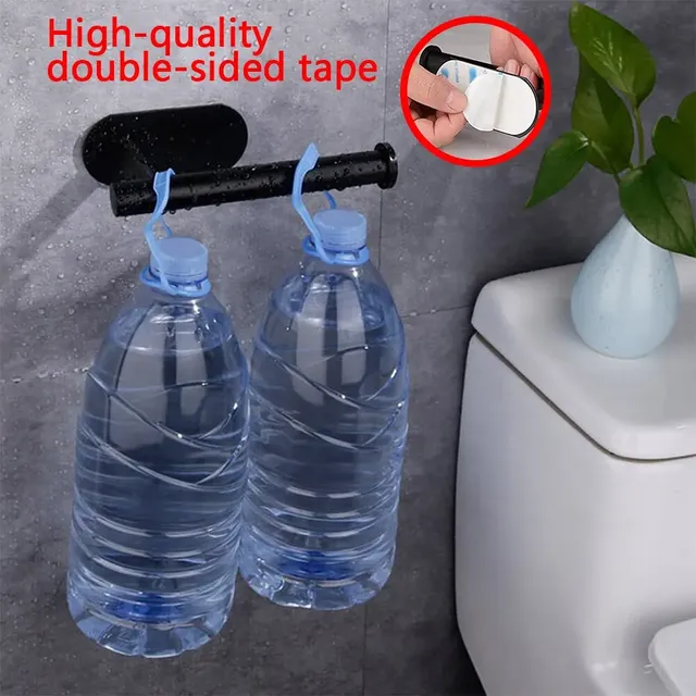 Porte papier toilette adhésif inoxydable 304 mural… – vue 2
