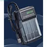 Chargeur piles alcalines rechargeable intelligent quatre… – vue 4