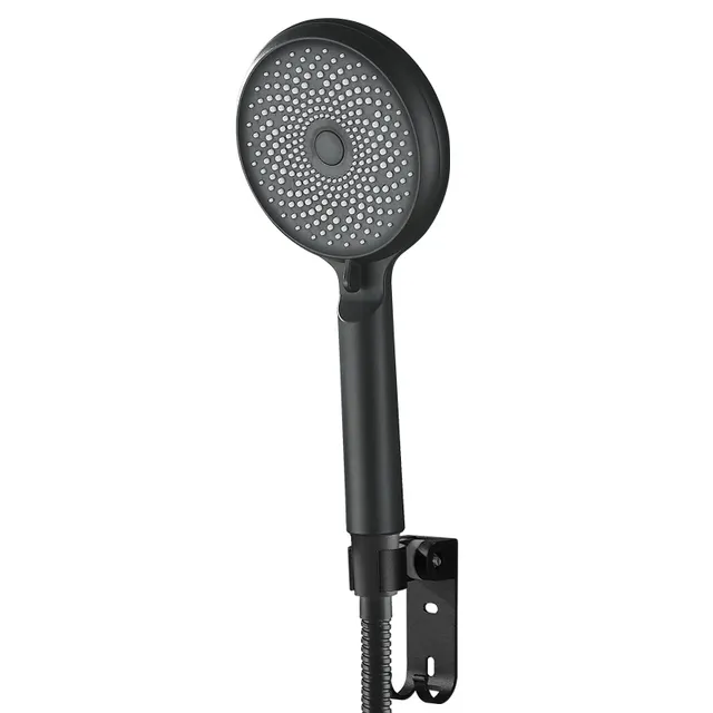 Pommeau de douche 3 modes de pluie ABS rond haute… – vue 6
