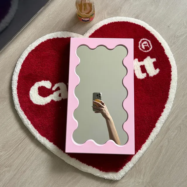 Miroir rectangulaire en bois massif – vue 2