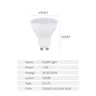 Ampoule LED RGB GU10 10W AC 85-265V – vue 5
