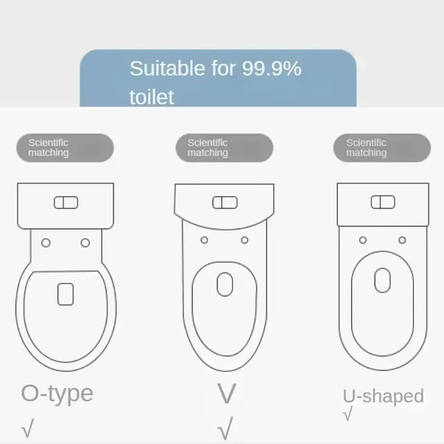 Coussins de siège de toilette d'hiver – vue 6