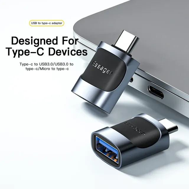 Essager USB 3.0 vers Type C OTG adaptateur USB A Type C… – vue 6