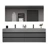 Armoire de salle de bain grise – vue 5