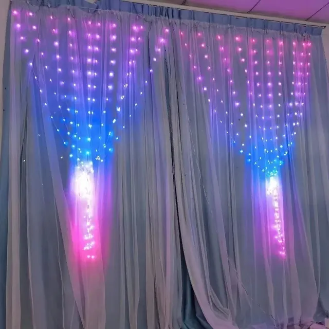 Cortinas Led intelligentes USB Led rideaux lumineux… – vue 6