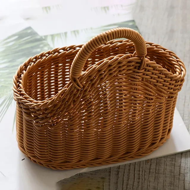 Panier de rangement de cuisine avec poignée paniers… – vue 4