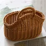Panier de rangement de cuisine avec poignée paniers… – vue 4