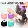Brosse de massage de la tête en silicone – vue 1
