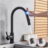 Robinet de cuisine tactile extractible avec…