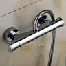 Mitigeur thermostatique mural chrome poli double… – vue 2