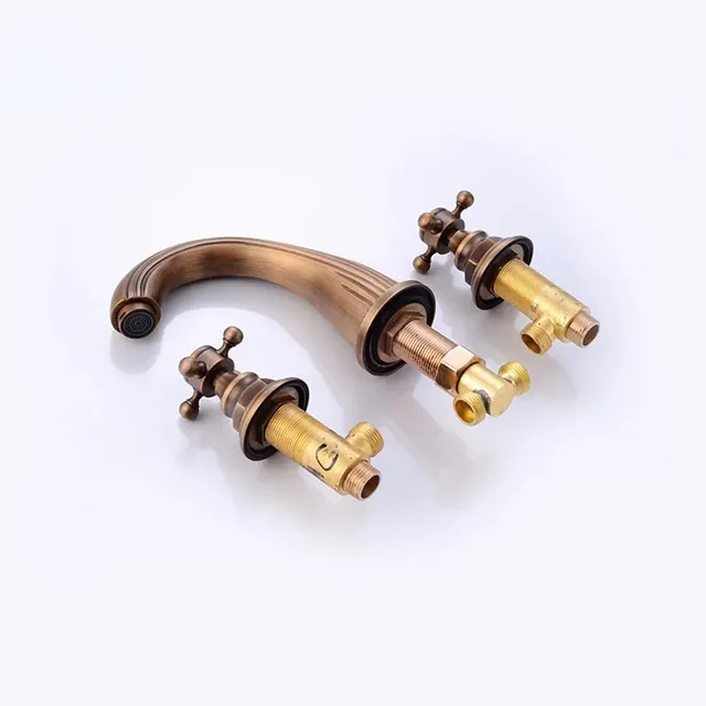 Bassin classique en laiton antique – vue 6