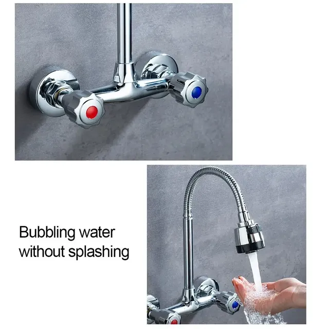 Vanne d'entrée d'eau de sortie en métal moderne – vue 4