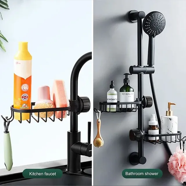 Support de rangement pour robinet de salle de bains – vue 2
