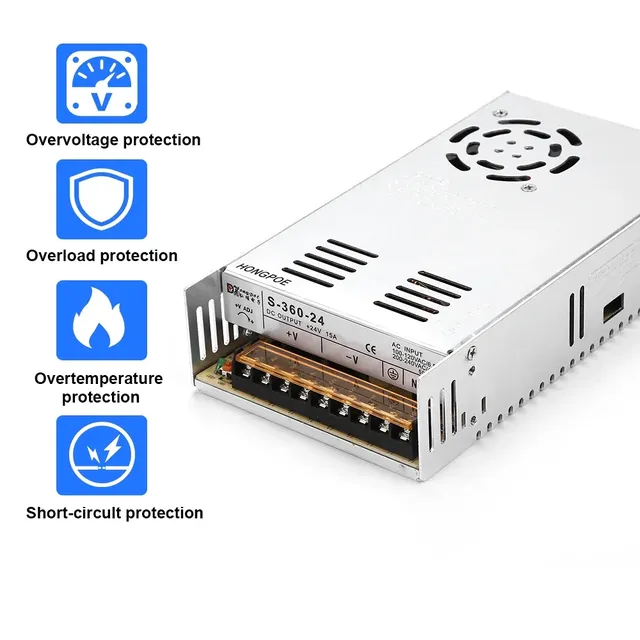 Alimentation électrique DC 5V 12V 24V 36V 48V – vue 4